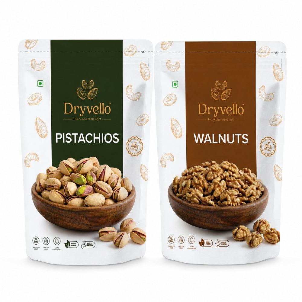 Pistachio and walnut