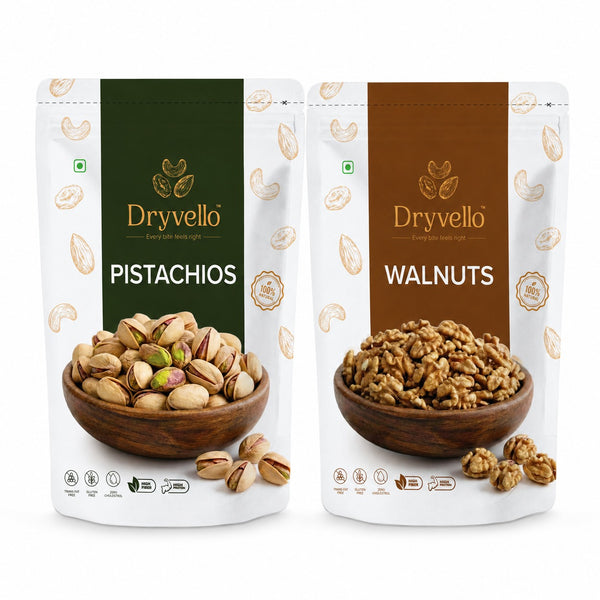 Pistachio and walnut